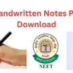 NEET-Handwritten-Notes-PDF-Free-Download.